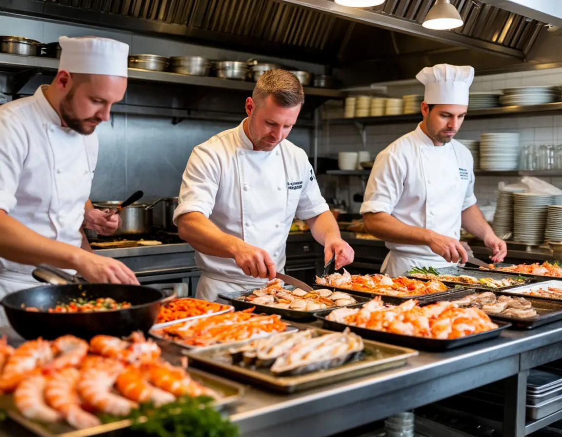Cucina in azione