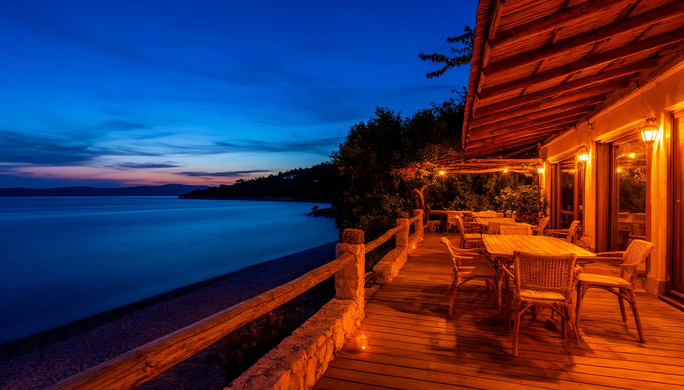 Terrazza di sera