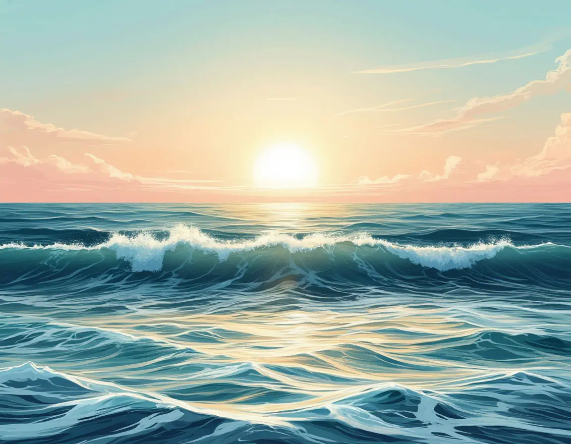 Illustrazione marina